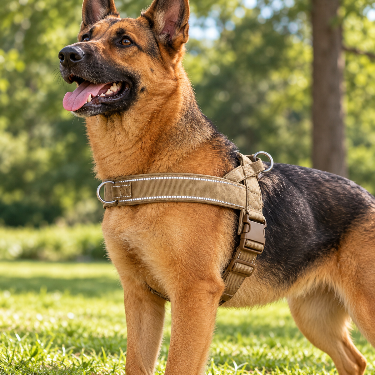Harnais pour chien en promenade